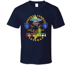 Army - Vietnam Combat Vet - G Co 75th Infantry (Ranger) - 23rd ID SSI Classic T Shirt