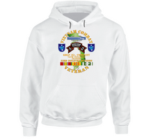 Load image into Gallery viewer, Army - Vietnam Combat Vet - G Co 75th Infantry (Ranger) - 23rd ID SSI V1 Hoodie
