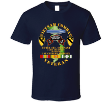 Load image into Gallery viewer, Army - Vietnam Combat Vet - H Co 75th Infantry (Ranger) - 1st Cavalry Div SSI Classic T Shirt
