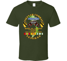 Load image into Gallery viewer, Army - Vietnam Combat Vet - H Co 75th Infantry (Ranger) - 1st Cavalry Div SSI Classic T Shirt
