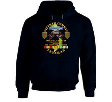 Load image into Gallery viewer, Army - Vietnam Combat Vet - I Co 75th Infantry (Ranger) - 1st ID SSI Hoodie
