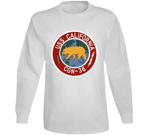 Navy - USS California (CGN-36) wo Txt V1 Long Sleeve