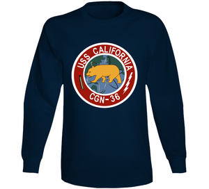 Navy - USS California (CGN-36) wo Txt V1 Long Sleeve