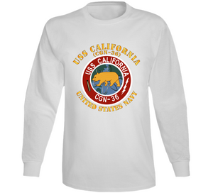 Navy - USS California (CGN-36) V1 Long Sleeve