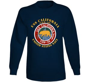 Navy - USS California (CGN-36) V1 Long Sleeve