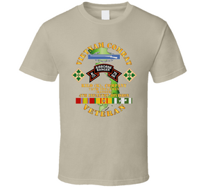 Army - Vietnam Combat Vet - K Co 75th Infantry (Ranger) - 4th Inf Div SSI V1 Classic T Shirt