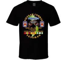 Load image into Gallery viewer, Army - Vietnam Combat Vet - M Co 75th Infantry (Ranger) - 199th Inf Bde SSI Classic T Shirt
