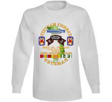 Load image into Gallery viewer, Army - Vietnam Combat Vet - M Co 75th Infantry (Ranger) - 199th Inf Bde SSI Long Sleeve
