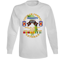 Load image into Gallery viewer, Army - Vietnam Combat Vet - M Co 75th Infantry (Ranger) - 199th Inf Bde SSI V1 Long Sleeve
