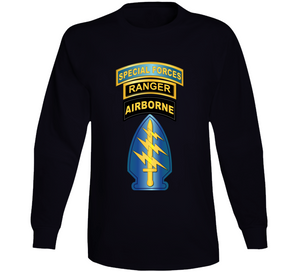 SOF - Airborne - SF SSI - SF Tab - Ranger Tab Long Sleeve