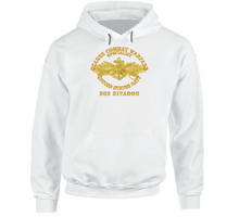 Load image into Gallery viewer, Navy - Seabee Combat Warfare Spec Badge - OF w Txt - E02 SIVADON V1 Hoodie
