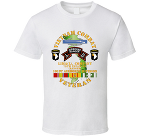 Army - Vietnam Combat Vet - L Co 75th Infantry (Ranger) - 101st Airborne Div SSI V1 Classic T Shirt