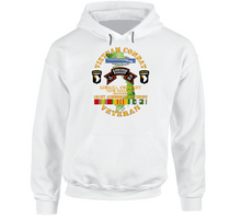 Load image into Gallery viewer, Army - Vietnam Combat Vet - L Co 75th Infantry (Ranger) - 101st Airborne Div SSI V1 Hoodie
