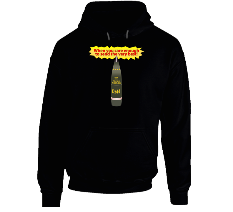 Army - When you care enough - 155 HE Hoodie