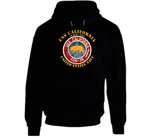 Navy - USS California (CGN-36) V1 Hoodie