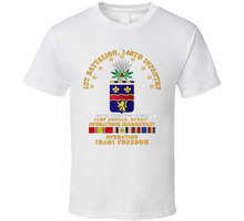 Load image into Gallery viewer, Army - 1st Bn 148th Infantry - Camp Arifjan Kuwait - OIF w IRAQ SVC V1 Classic T Shirt
