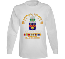 Load image into Gallery viewer, Army - 1st Bn 148th Infantry - Camp Arifjan Kuwait - OIF w IRAQ SVC V1 Long Sleeve
