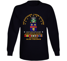 Load image into Gallery viewer, Army - 1st Bn 148th Infantry - Camp Arifjan Kuwait - OIF w IRAQ SVC V1 Long Sleeve
