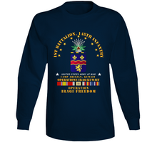 Load image into Gallery viewer, Army - 1st Bn 148th Infantry - Camp Arifjan Kuwait - OIF w IRAQ SVC V1 Long Sleeve
