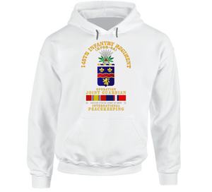 Army - 148th Infantry Regt  - Opn Joint Guardian  w Kosovo SVC V1 Hoodie