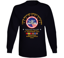 Load image into Gallery viewer, Army - 759th Military Police Bn - 911 - ONE w SVC - Seal Long Sleeve
