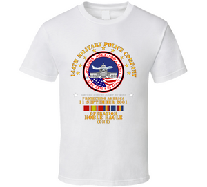 Army - 144th Military Police Co - 911 - ONE w SVC - Seal V1 Classic T Shirt