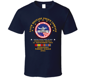 Army - 144th Military Police Co - 911 - ONE w SVC - Seal V1 Classic T Shirt