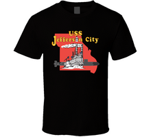 Load image into Gallery viewer, Navy - USS Jefferson City (SSN-759) wo BckGrnd Classic T Shirt
