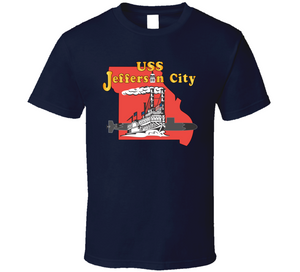 Navy - USS Jefferson City (SSN-759) wo BckGrnd Classic T Shirt