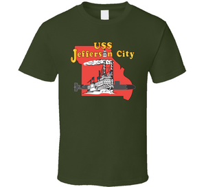 Navy - USS Jefferson City (SSN-759) wo BckGrnd Classic T Shirt