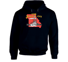 Load image into Gallery viewer, Navy - USS Jefferson City (SSN-759) wo BckGrnd Hoodie
