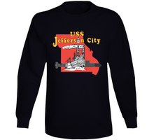 Load image into Gallery viewer, Navy - USS Jefferson City (SSN-759) wo BckGrnd Long Sleeve
