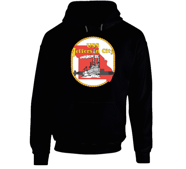 Navy - USS Jefferson City (SSN-759) wo Txt Hoodie