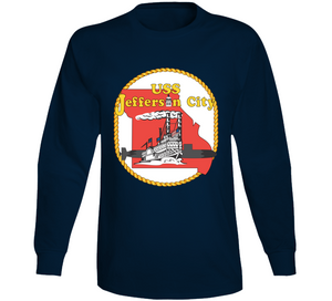 Navy - USS Jefferson City (SSN-759) wo Txt V1 Long Sleeve