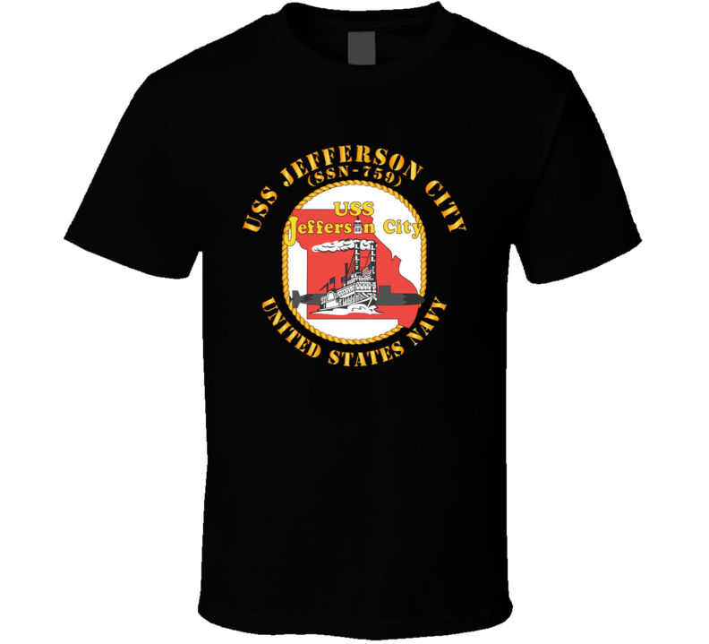 Navy - USS Jefferson City (SSN-759) Classic T Shirt