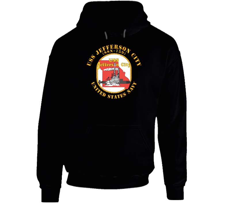 Navy - USS Jefferson City (SSN-759) Hoodie