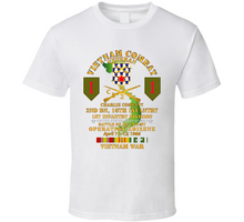 Load image into Gallery viewer, Army - Charlie Co 2nd Bn 16th Inf - 1st ID - Operation Abeline w VN SVC V1 Classic T Shirt
