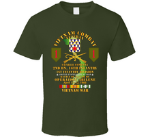 Load image into Gallery viewer, Army - Charlie Co 2nd Bn 16th Inf - 1st ID - Operation Abeline w VN SVC V1 Classic T Shirt
