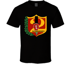 USMC - 2nd Marine Regiment V1 Classic T Shirt