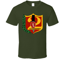 Load image into Gallery viewer, USMC - 2nd Marine Regiment V1 Classic T Shirt
