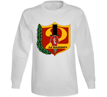 Load image into Gallery viewer, USMC - 2nd Marine Regiment V1 Long Sleeve
