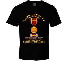 Load image into Gallery viewer, Army - Good Conduct W Medal W Ribbon - 42  Years Classic T Shirt
