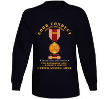 Load image into Gallery viewer, Army - Good Conduct w Medal w Ribbon - 42  Years V1 Long Sleeve
