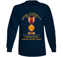 Load image into Gallery viewer, Army - Good Conduct w Medal w Ribbon - 42  Years V1 Long Sleeve
