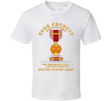 Load image into Gallery viewer, Army - Good Conduct W Medal W Ribbon - 45  Years Classic T Shirt
