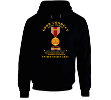 Load image into Gallery viewer, Army - Good Conduct W Medal W Ribbon - 45 Years Hoodie
