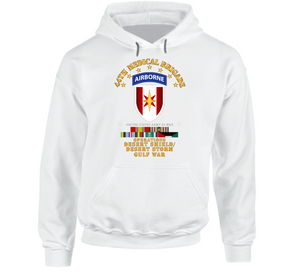 Army - 44th Medical Brigade - Desert Shield - Storm W Ds Svc Hoodie