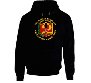 USMC - 2nd Marine Regiment - Keep Moving Hoodie