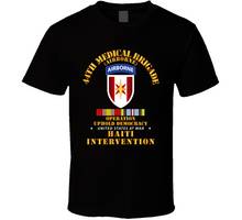 Load image into Gallery viewer, Uphold Demo - 44th Medical Bde w Svc Ribbons Classic T Shirt
