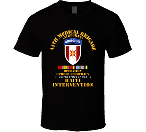 Uphold Demo - 44th Medical Bde w Svc Ribbons Classic T Shirt